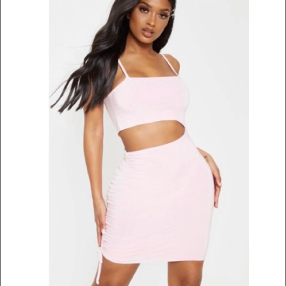 Dusty Pink Bodycon Dress
